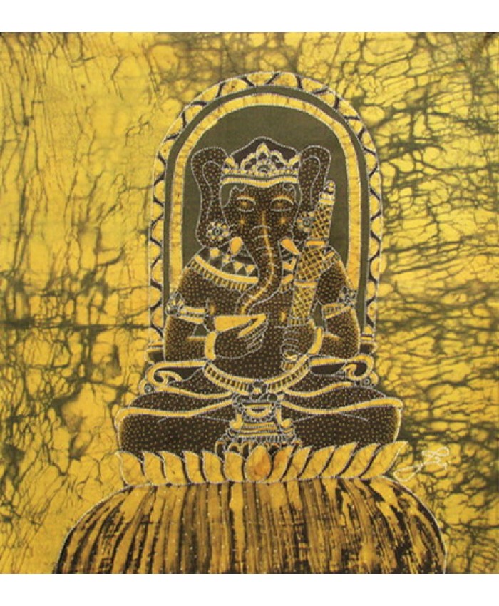 Shri Ganesha- Golden Brown